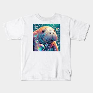 Baby Manatee Kids T-Shirt